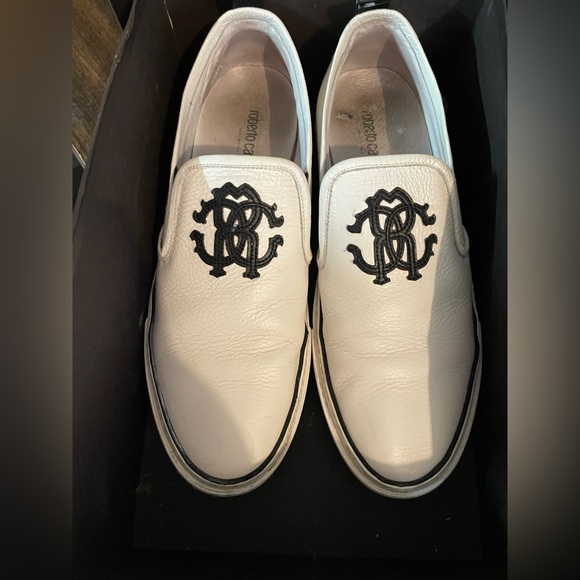 Roberto Cavalli Men’s Loafers  size 10.5 - Picture 1 of 5